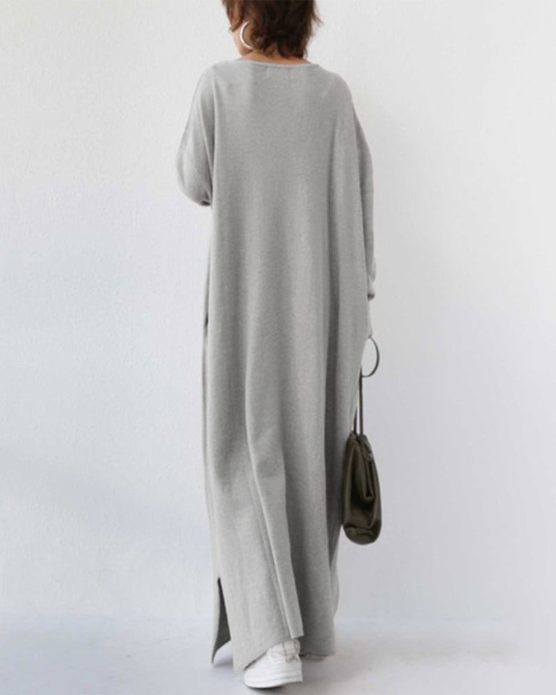 Eudora - Abito V-Neck Elegante e Casual