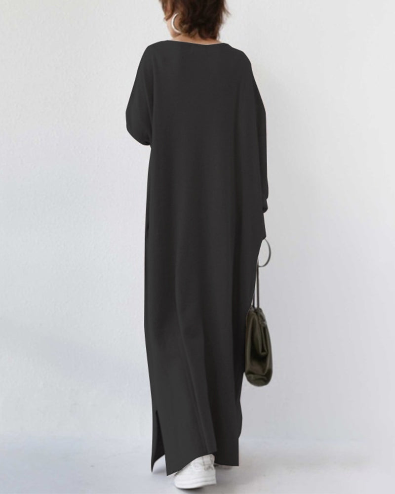 Eudora - Abito V-Neck Elegante e Casual