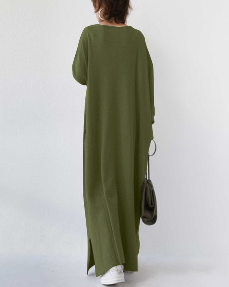 Eudora - Abito V-Neck Elegante e Casual