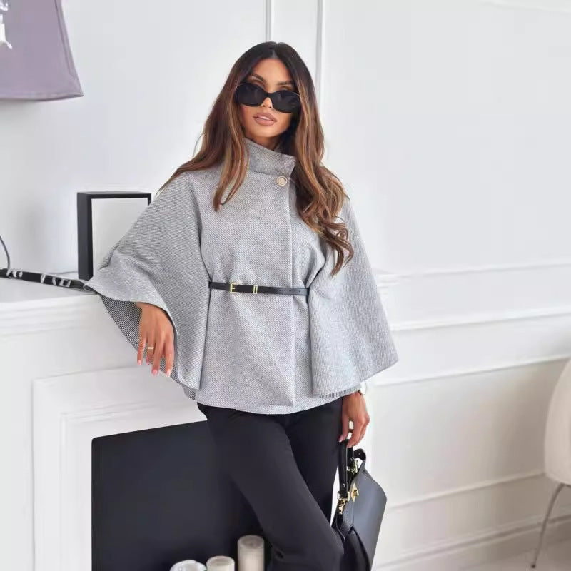 LEA | Elegante giacca con cintura a farfalla